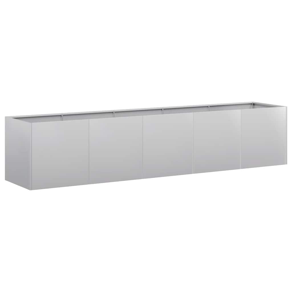 Vidaxl plantenbak 200x40x40 cm gegalvaniseerd staal