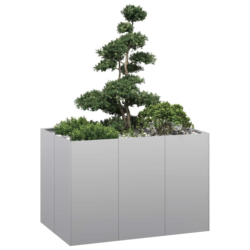 Vidaxl plantenbak 120x80x80 cm gegalvaniseerd staal