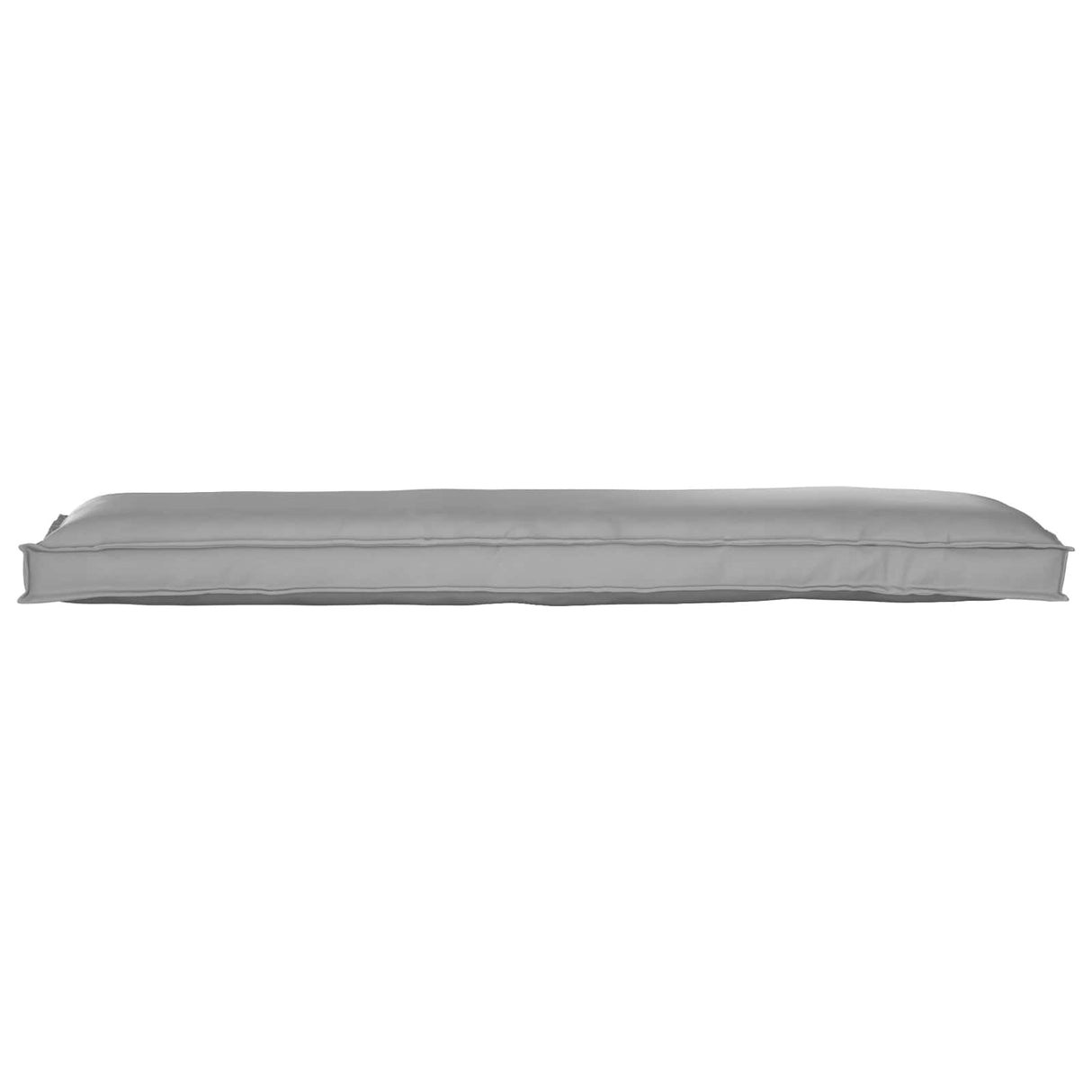 Vidaxl pallet kussen set 2 pcs grijs 150 x 40 x 8 cm oxford stof