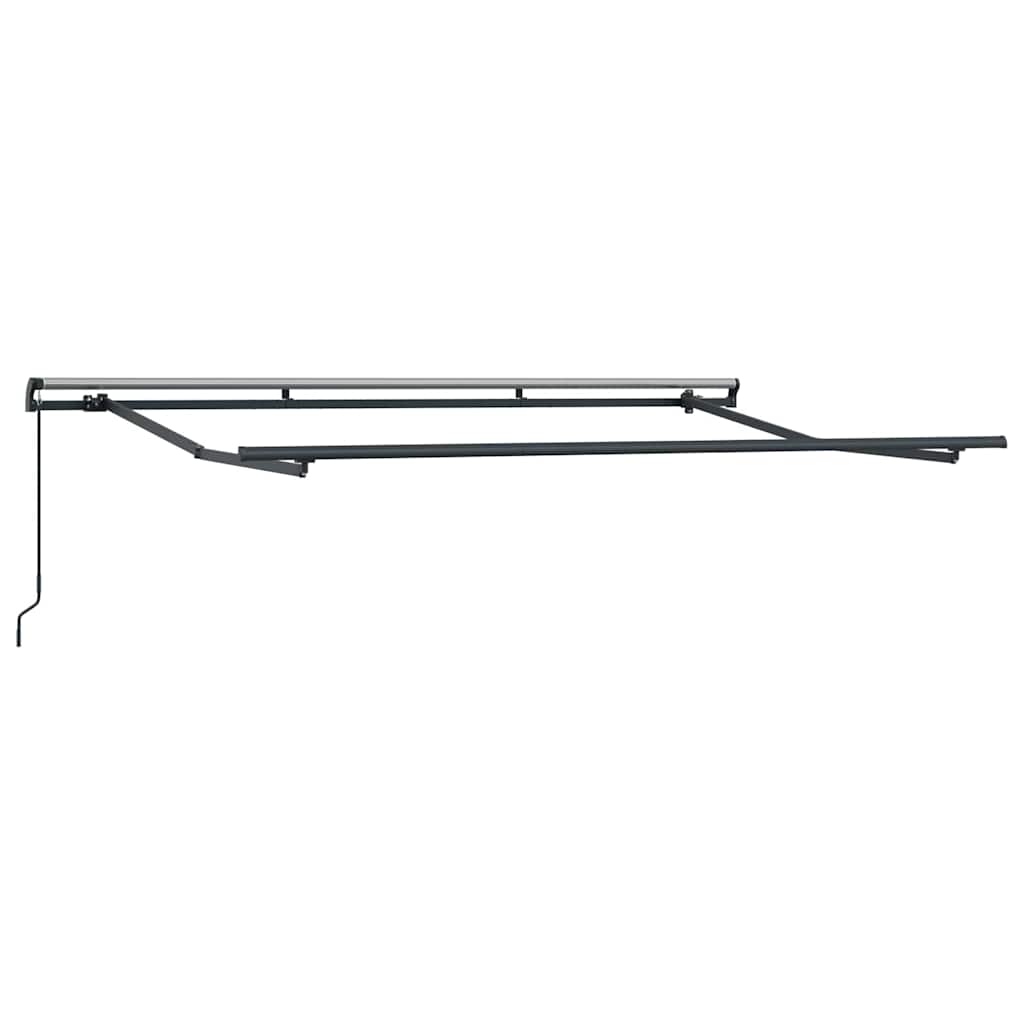 Vidaxl zijde frame antraciet 3,5 x 2 m metaal