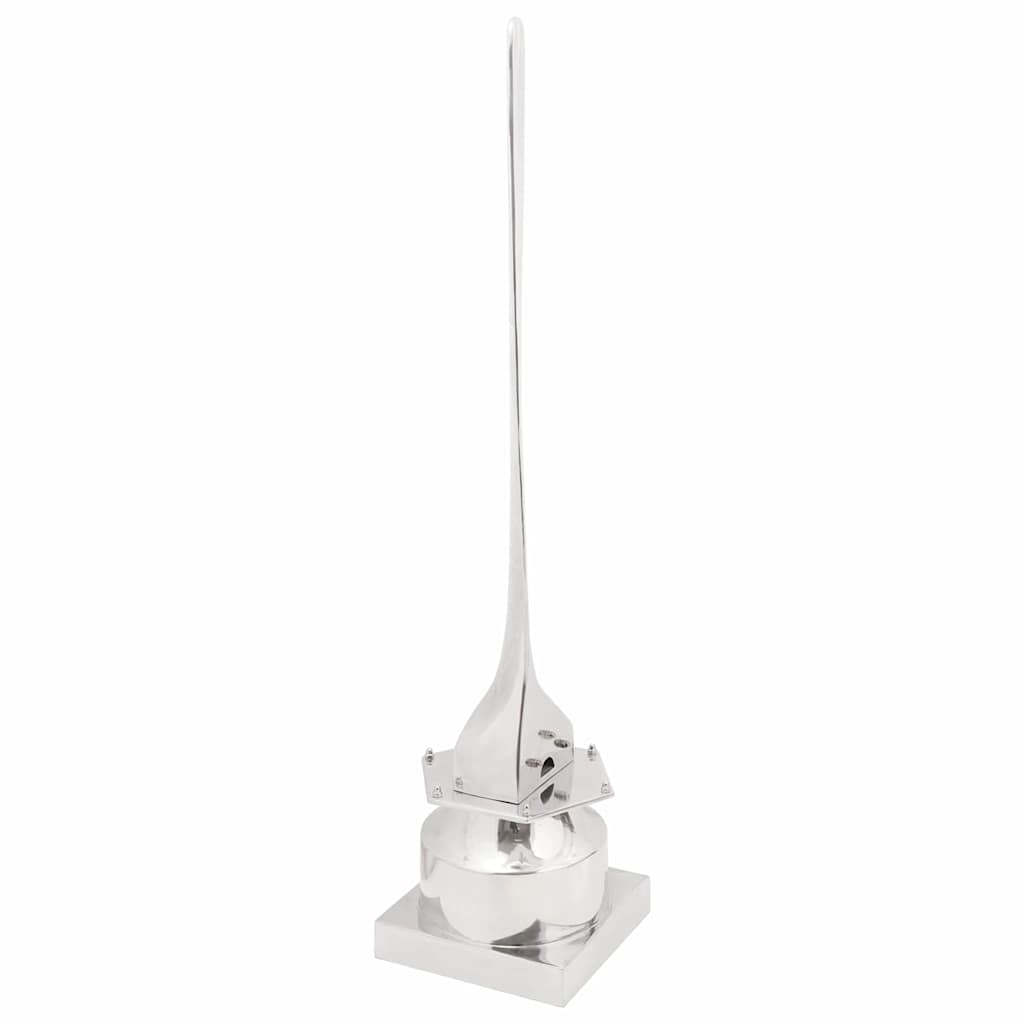 Vidaxl sculptuur zilver 26 x 26 x 110 cm aluminium