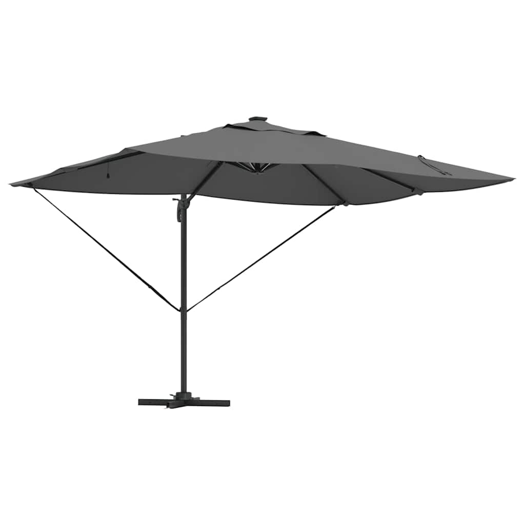 Vidaxl parasol antraciet 352 x 251 x 265 cm polyester en aluminium