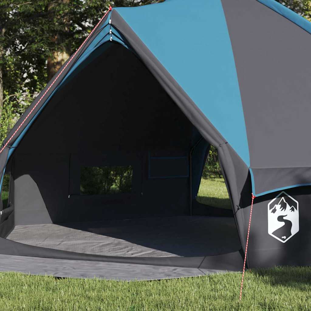 Vidaxl teepee tent met dak blauw en grijs 490 x 410 x 210 cm