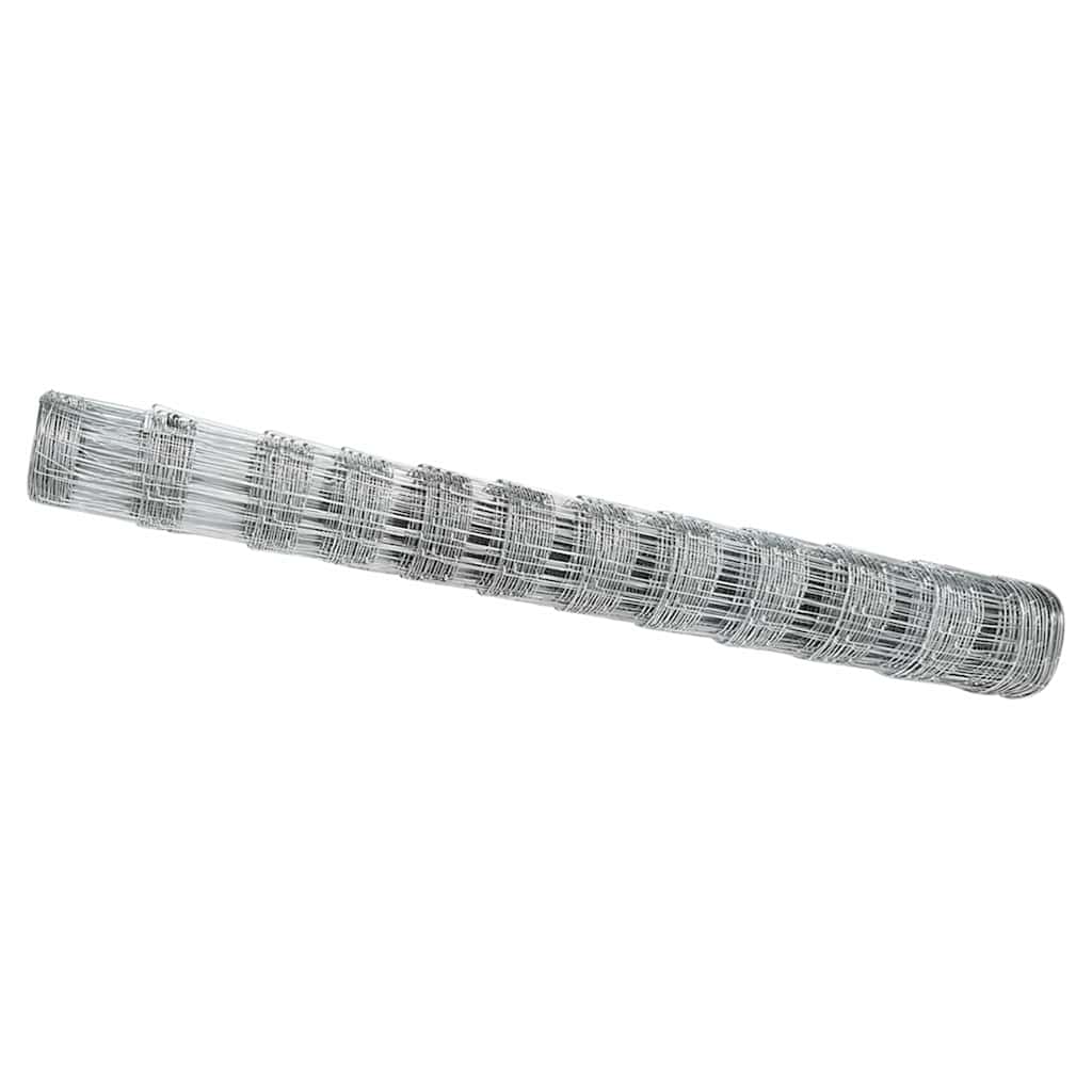 Vidaxl weidehekwerk zilver 50 x 1,2 m gegalvaniseerd staal