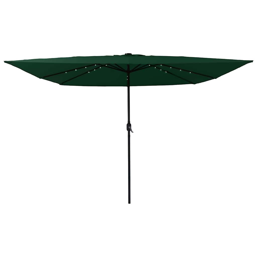 Vidaxl tuinparasol groen 295 x 295 x 245 cm polyester en staal