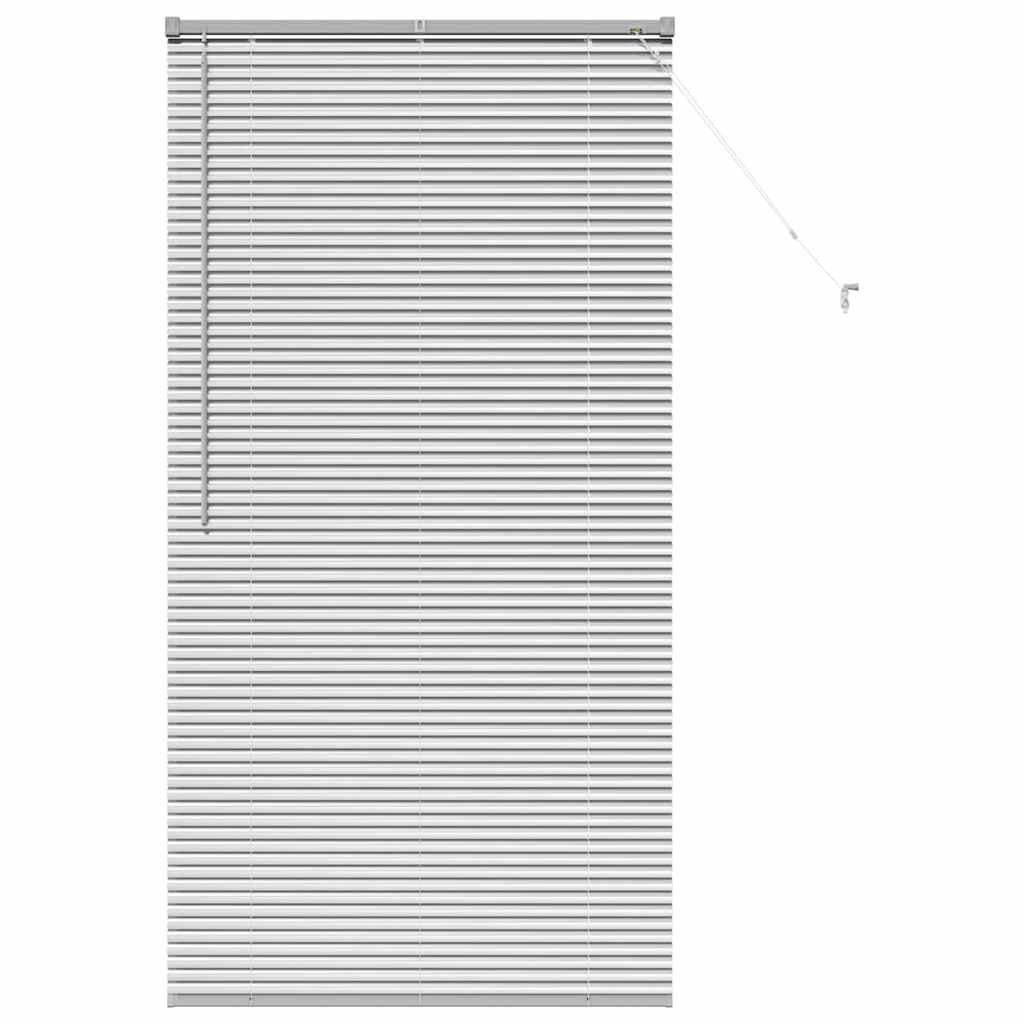 Vidaxl venetiaanse jaloezieën zilver 175 x 90 cm aluminium