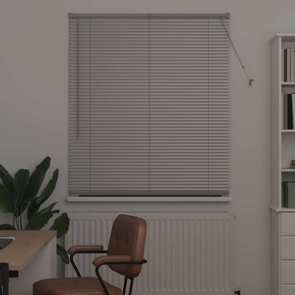 Vidaxl venetiaanse jaloezieën zilver 175 x 110 cm aluminium