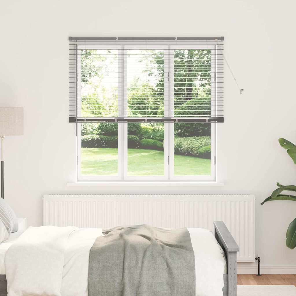 Vidaxl venetiaanse jaloezieën zilver 175 x 150 cm aluminium