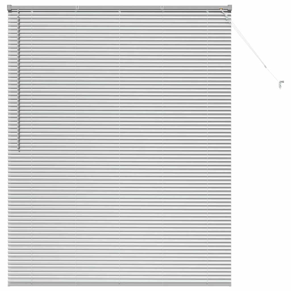 Vidaxl venetiaanse jaloezieën zilver 175 x 150 cm aluminium