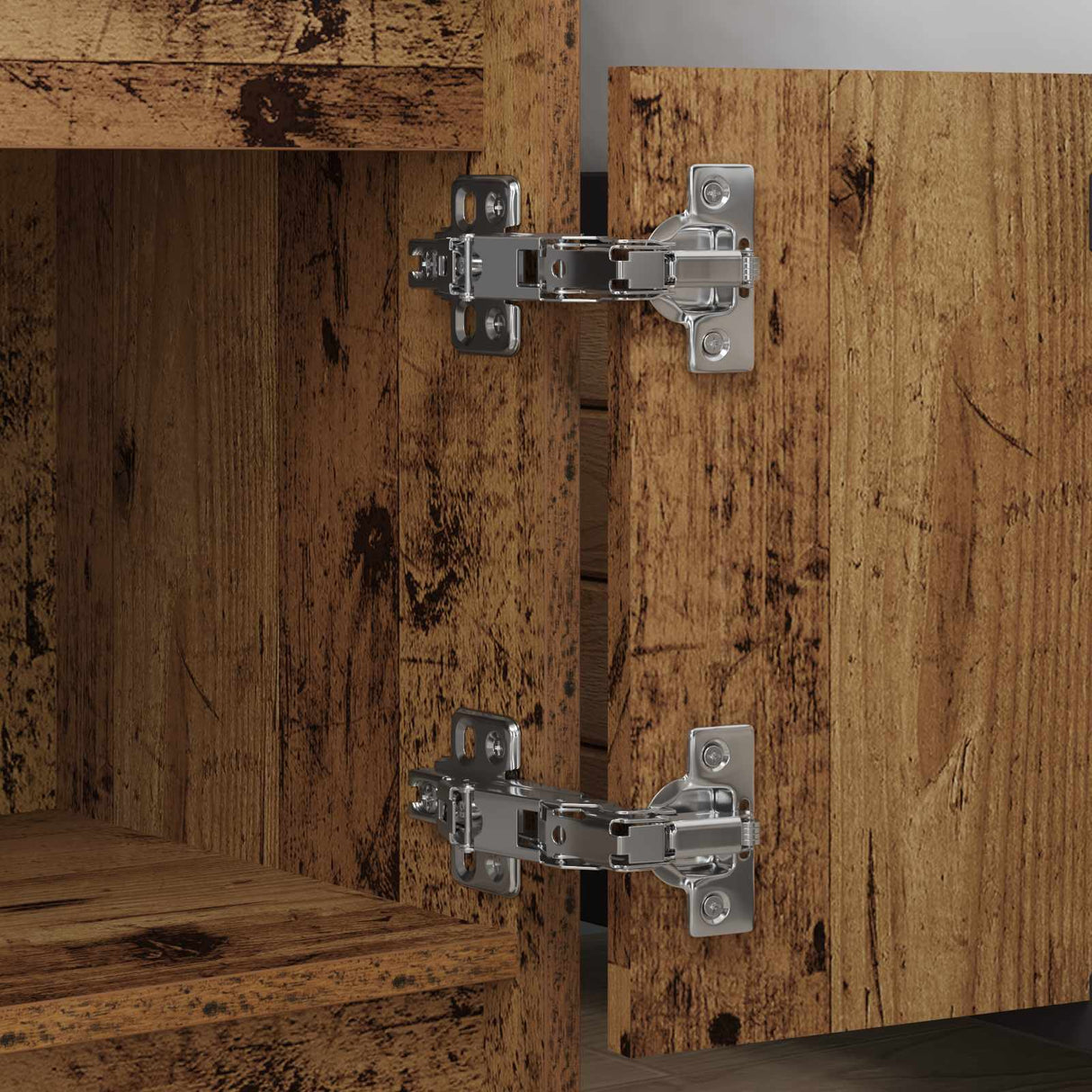 Vidaxl scharnier 126 pcs nikkel 139 x 64,1 x 10 mm ijzer