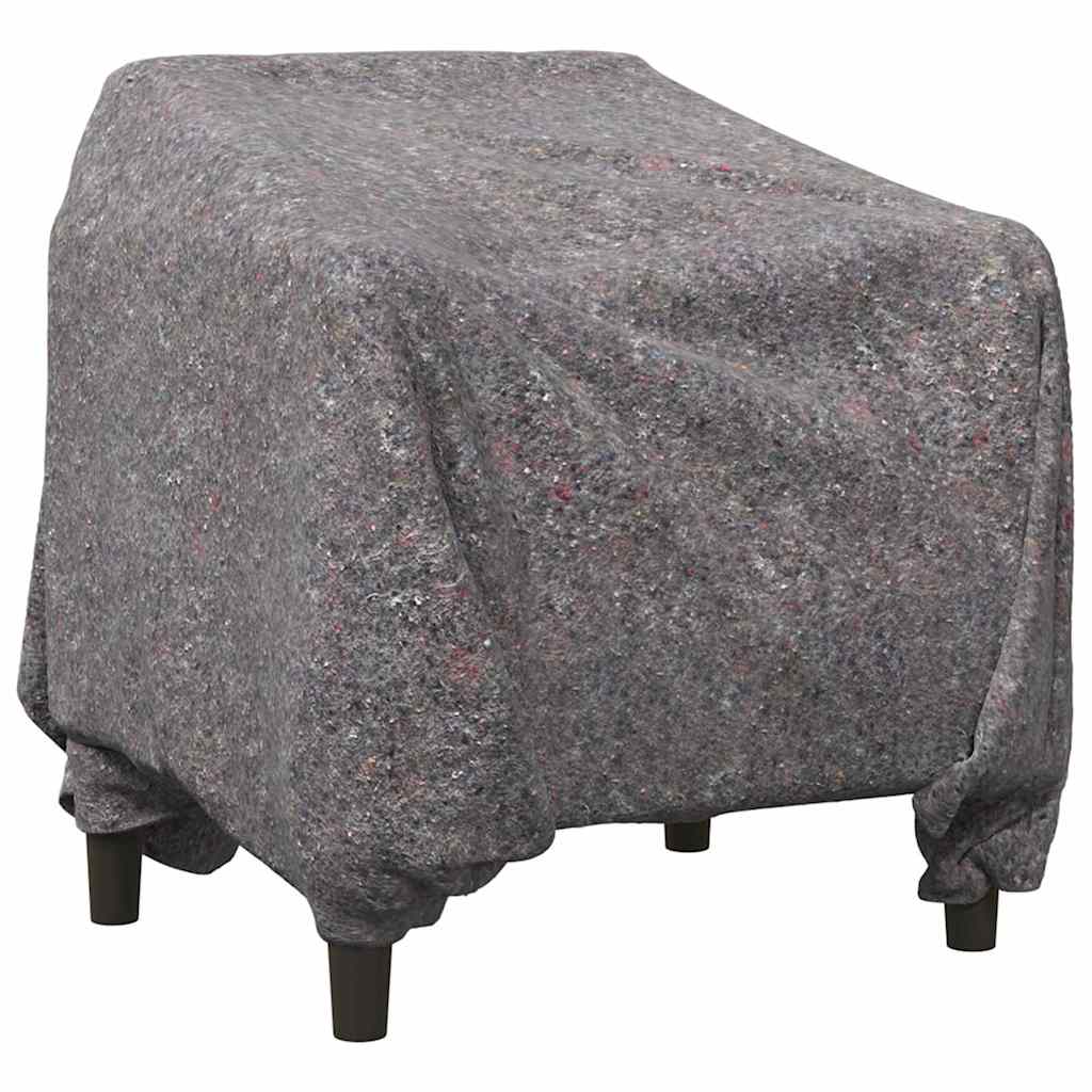 Vidaxl verhuisdekens 25 pcs grijs 150 x 200 cm stof