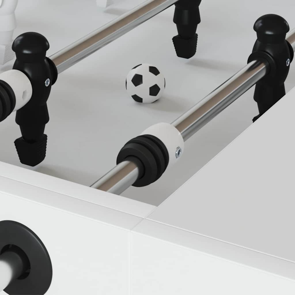Vidaxl voetbaltafel bumpers 3 x 3 x 2 cm stang 16 pcs zwart kunststof