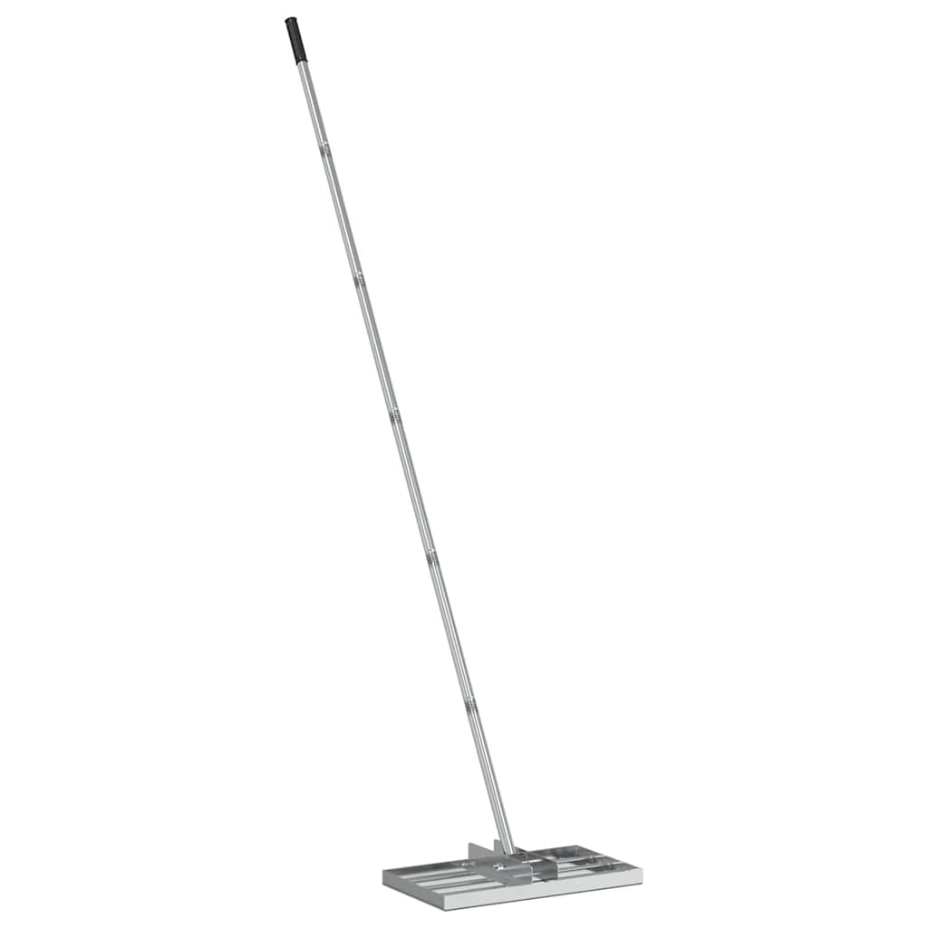 Vidaxl tuinhark zilver 45 x 25 x 200 cm roestvrij staal