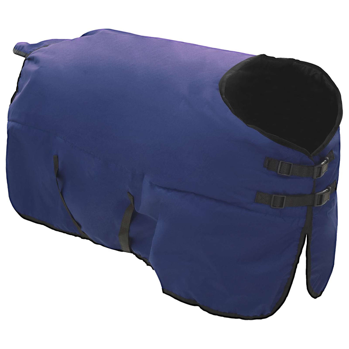 Vidaxl paardendeken donkergroen en zwart 105 cm polyester
