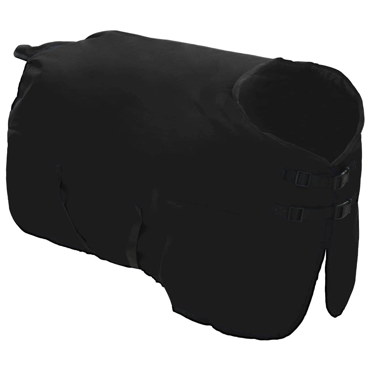 Vidaxl paardendeken donkergroen en zwart 155 cm polyester