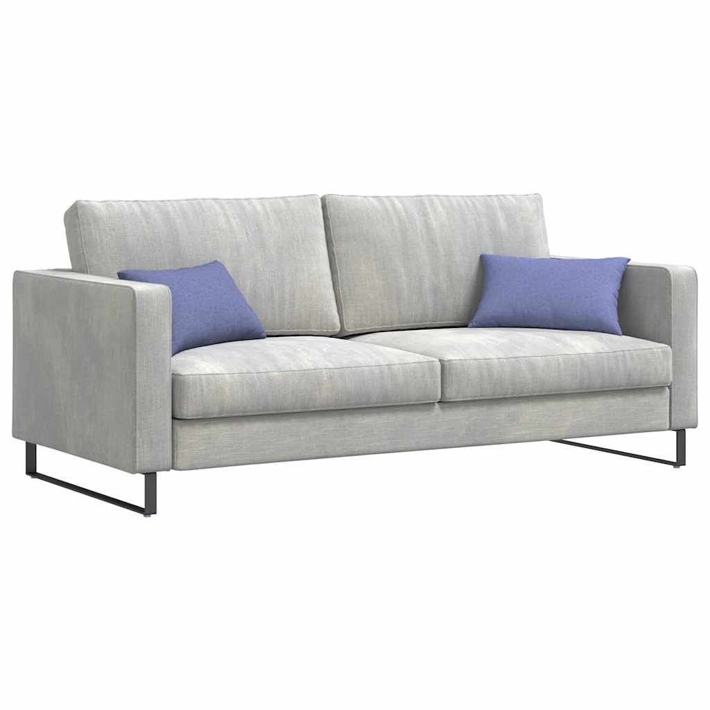 Vidaxl sofa kussens 2 pcs jeans blauw 50 x 30 cm stof