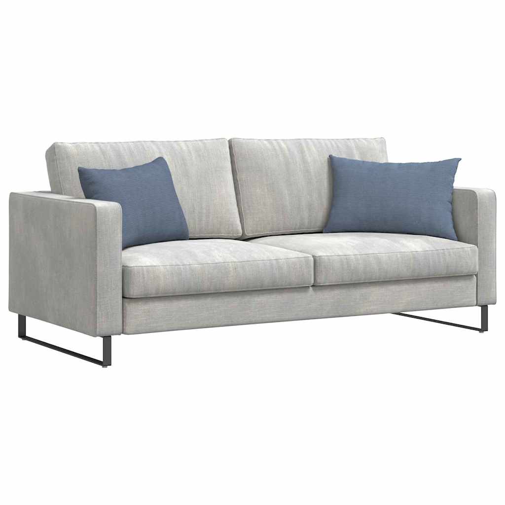 Vidaxl sofa kussens 2 stuks blauw 60 x 40 cm cordstof