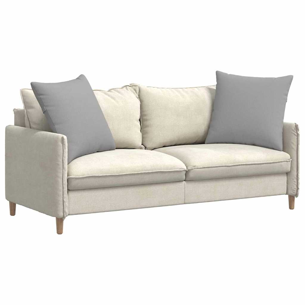 Vidaxl sofa kussens 2 pcs wolkengrijs 80 x 80 cm stof