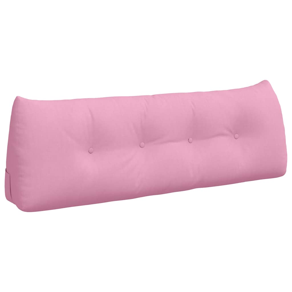 Vidaxl rugkussen roze 140 x 24 x 50 cm stof