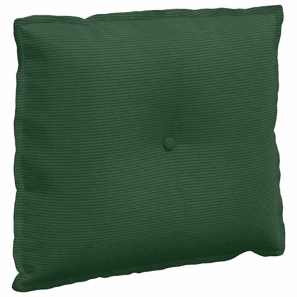 Vidaxl rugkussen jungle groen 60 x 50 cm cordstof
