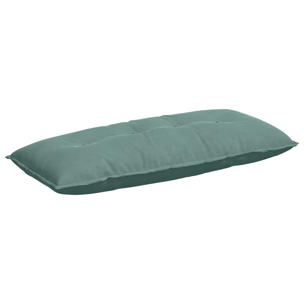 Vidaxl rugkussen zeegroen 120 x 50 cm cordstof