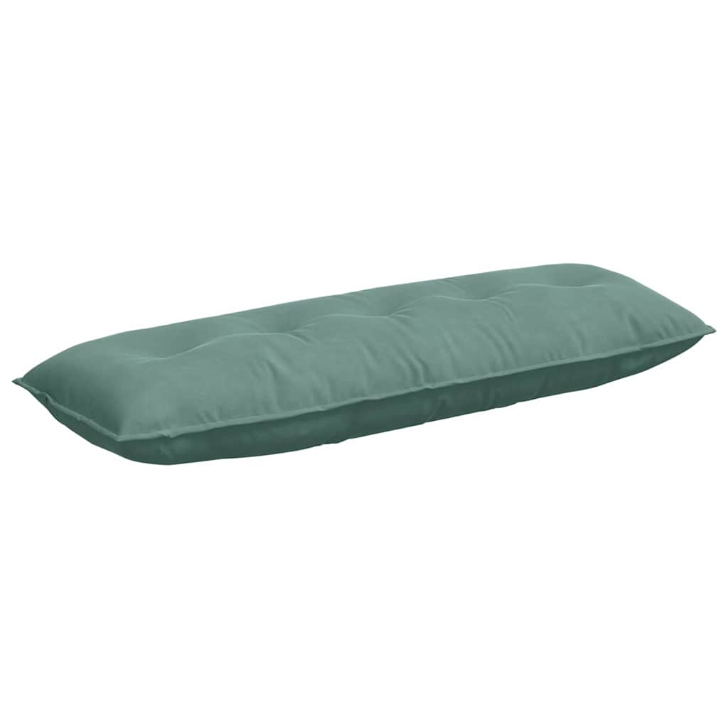 Vidaxl rugkussen zeegroen 140 x 50 cm cordstof