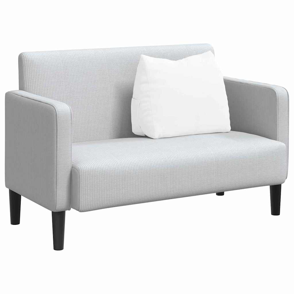 Vidaxl rugkussen wit 60 x 20 x 50 cm stof