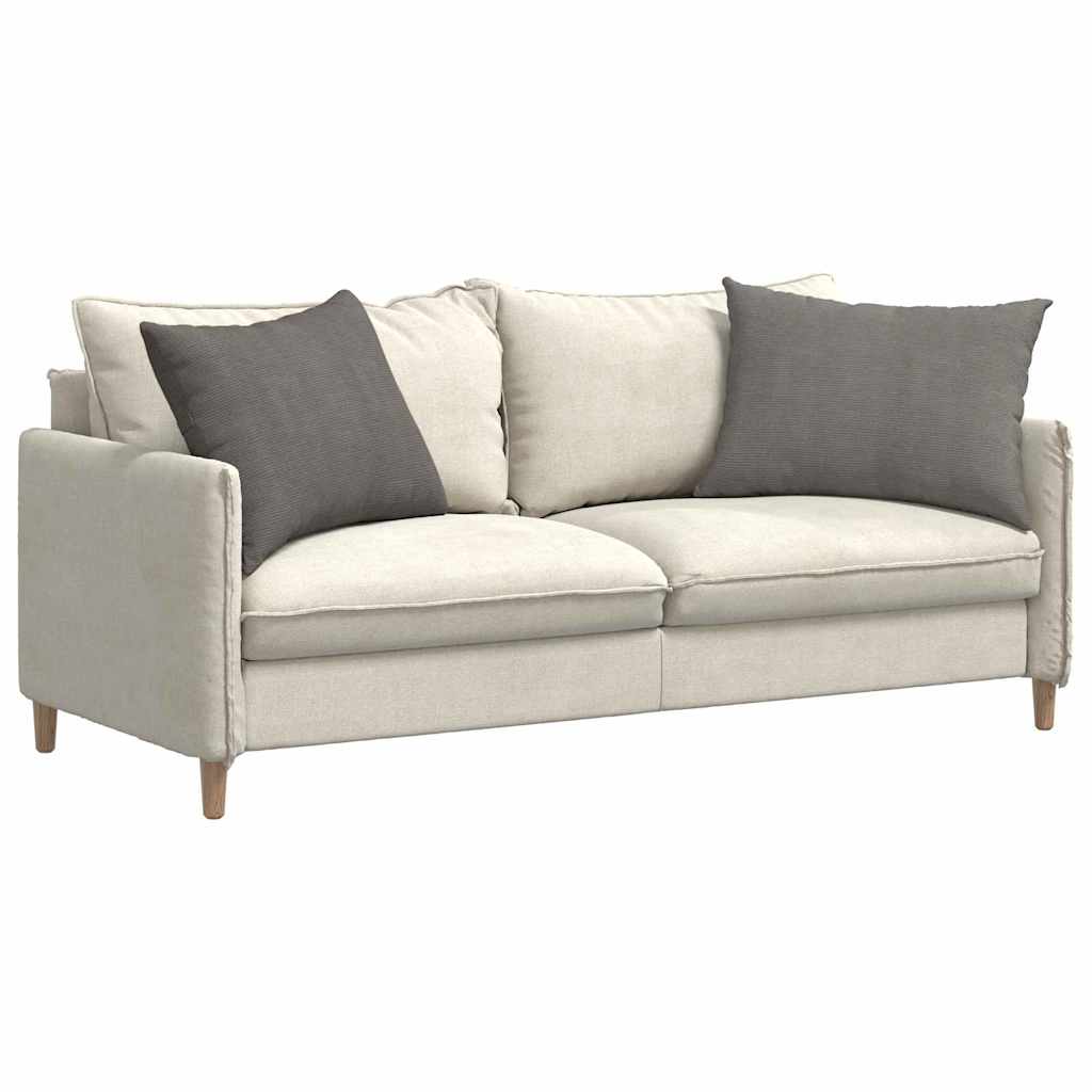 Vidaxl sofa kussens 2 stuks lichtgrijs 70 x 50 cm cordstof