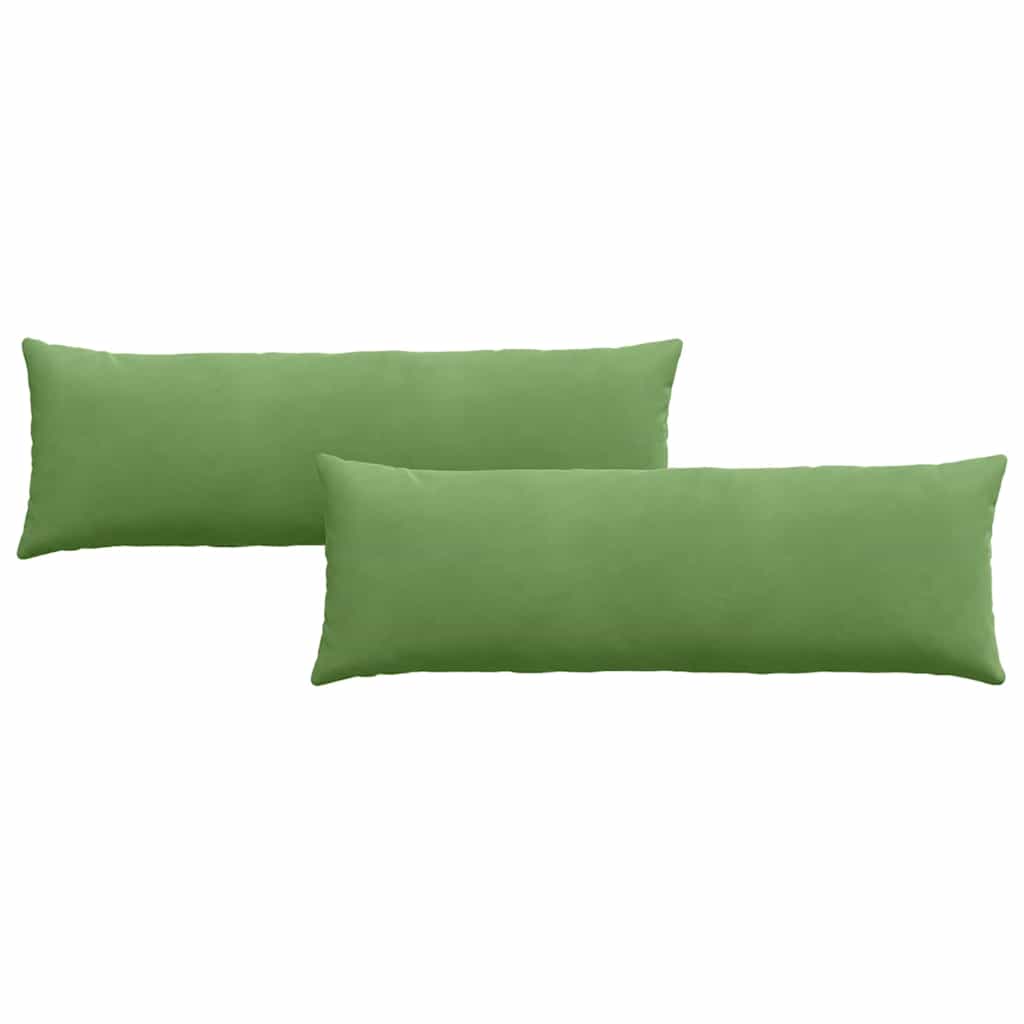 Vidaxl sofa kussens 2 stuks lichtgroen 120 x 40 cm cordstof