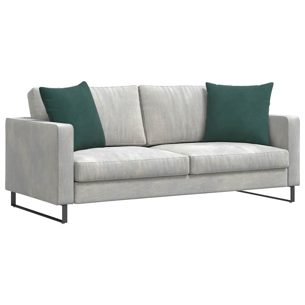 Vidaxl sofa kussens 2 stuks donkergroen 50 x 50 cm cordstof