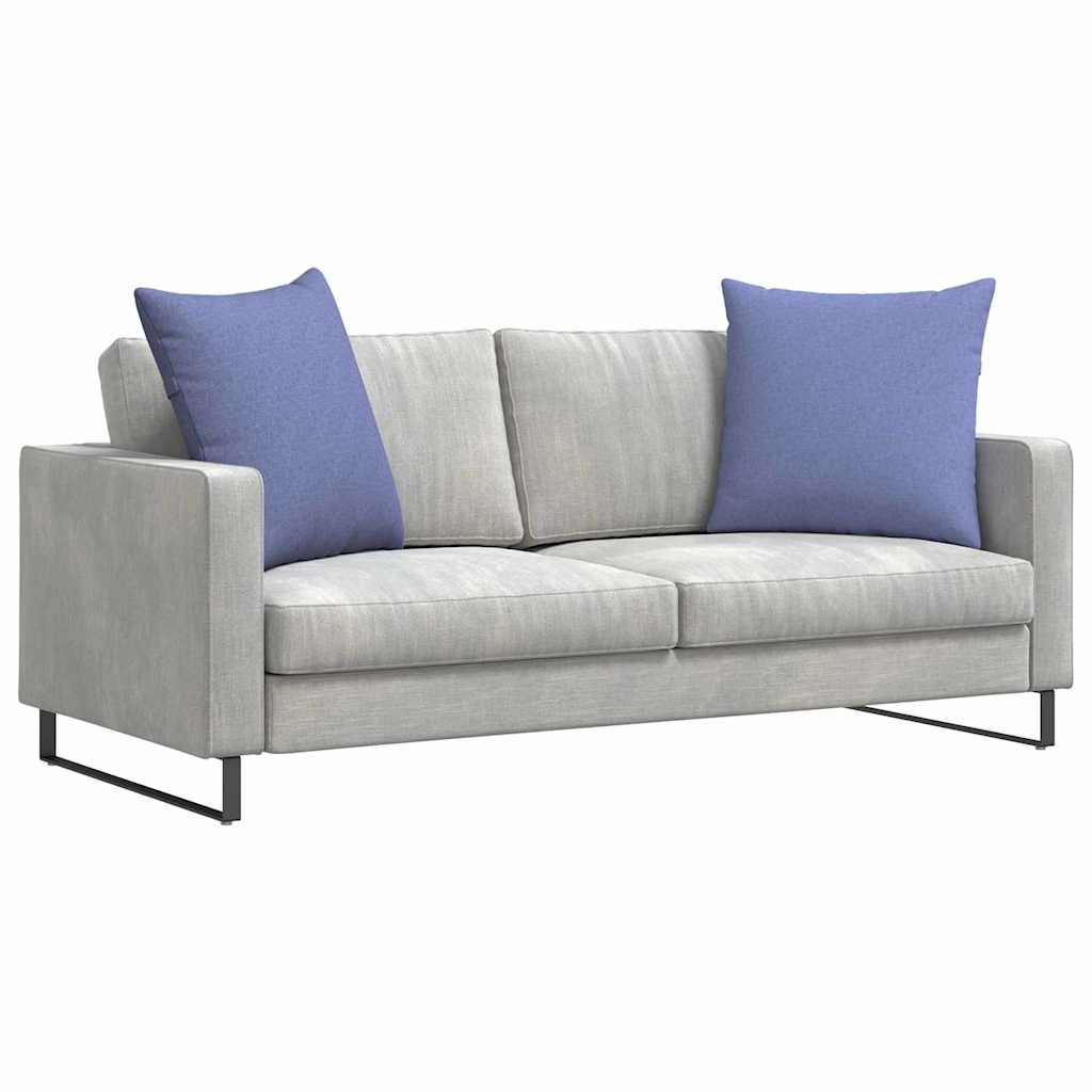 Vidaxl sofa kussens 2 pcs jeans blauw 60 x 60 cm stof