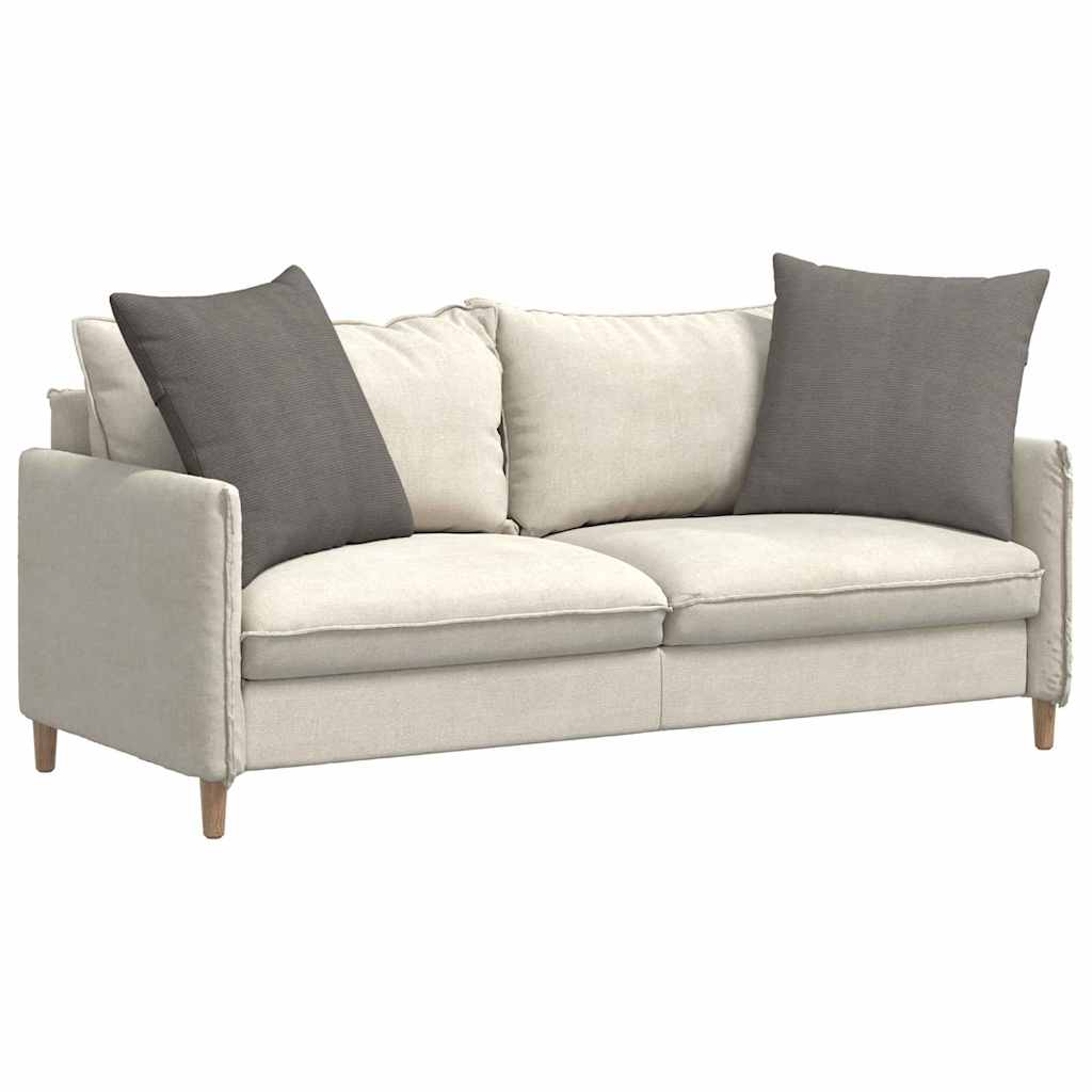 Vidaxl sofa kussens 2 stuks lichtgrijs 60 x 60 cm cordstof