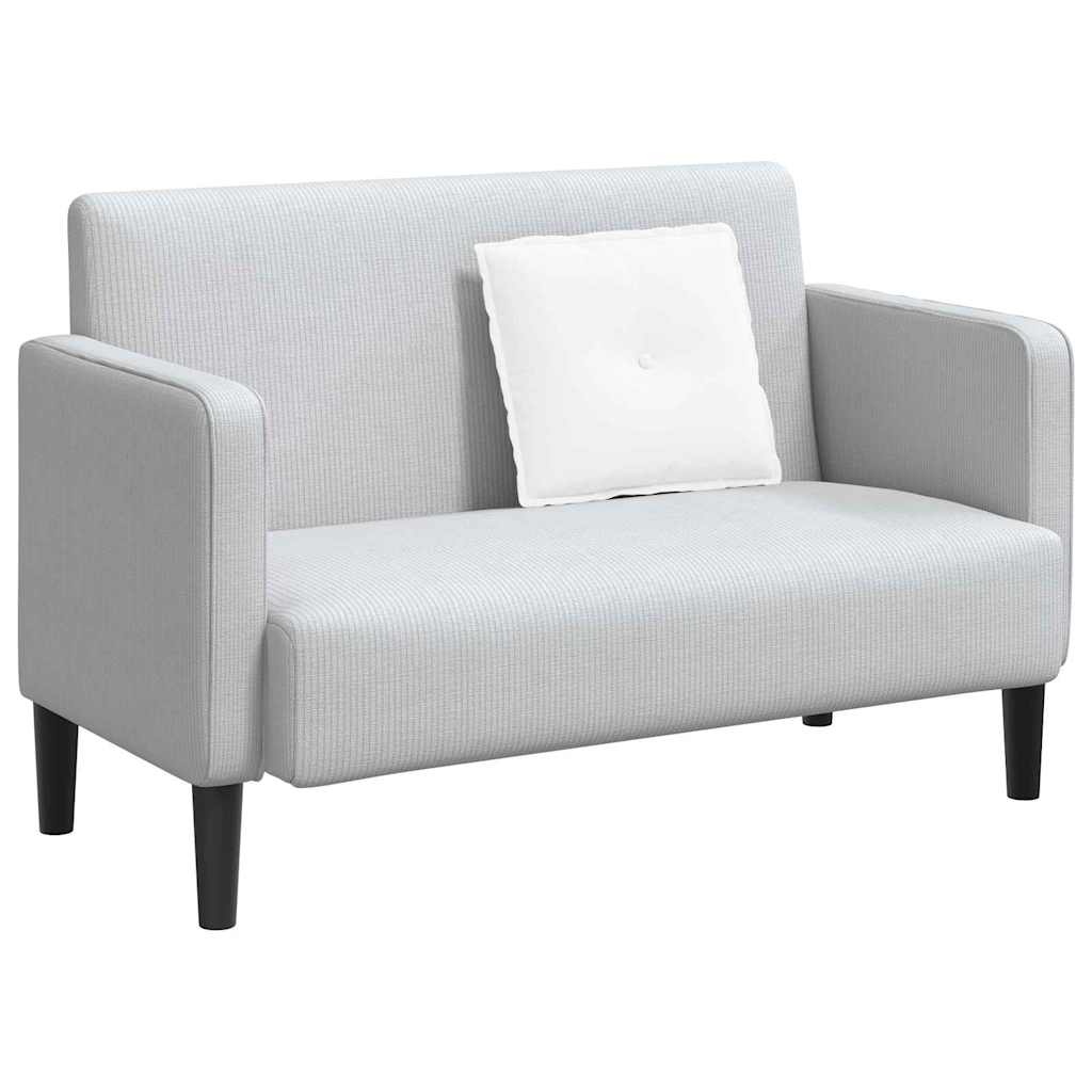 Vidaxl rugkussen wit 50 x 19 x 45 cm stof
