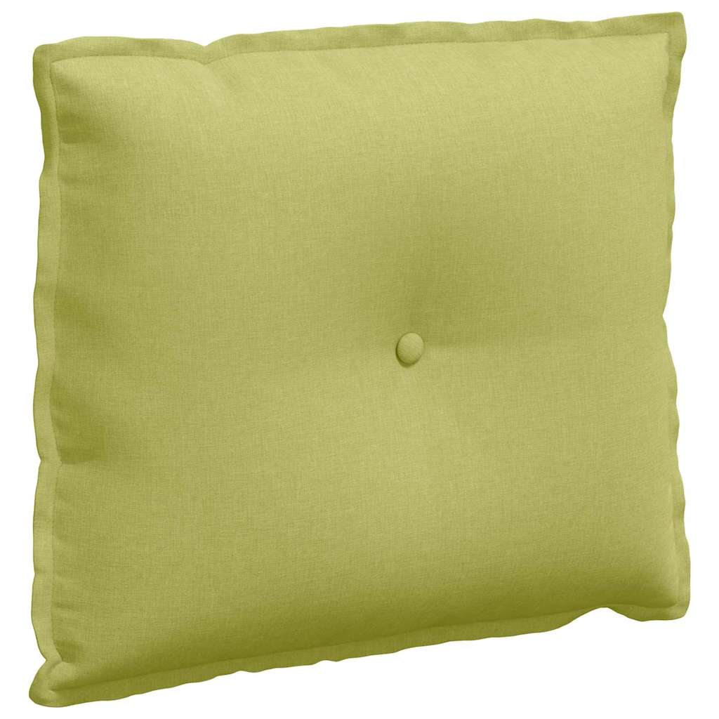 Vidaxl rugkussen lichtgroen 60 x 19 x 50 cm stof