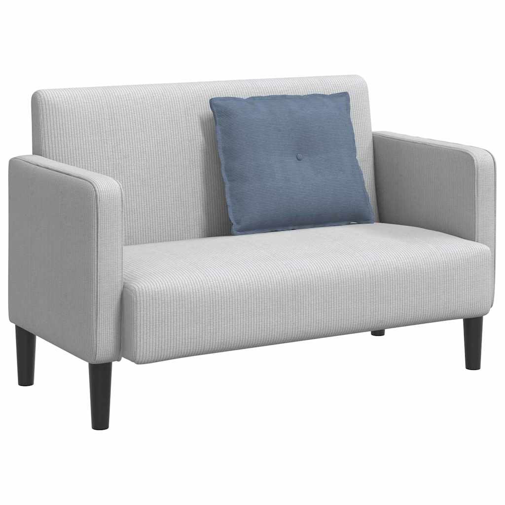 Vidaxl rugkussen blauw 60 x 50 cm cordstof