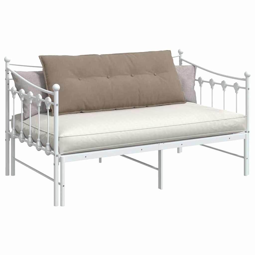 Vidaxl rugkussen taupe 120 x 50 cm microvezel stof