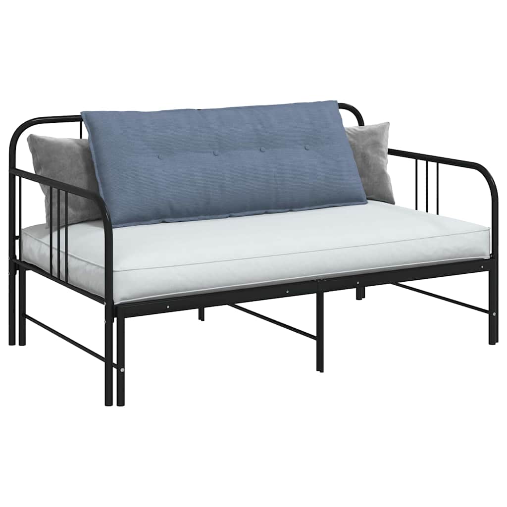 Vidaxl rugkussen blauw 120 x 50 cm cordstof
