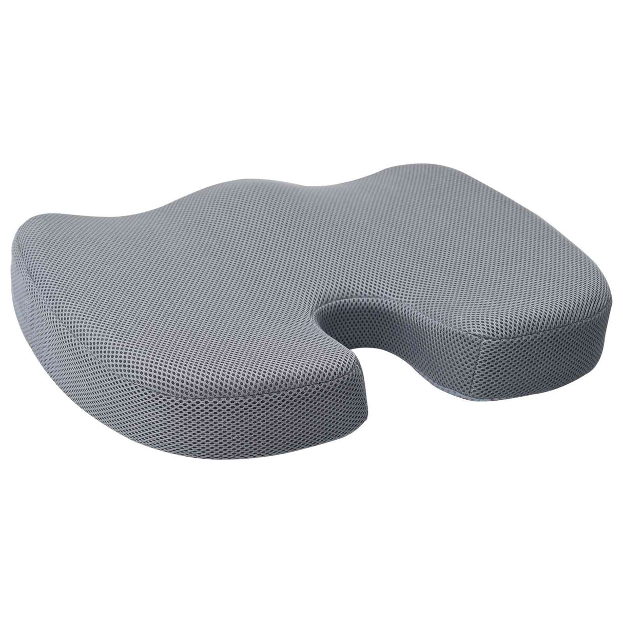 Vidaxl zitkussen met kussen grijs 47 x 37 x 8 cm met gaasdoek