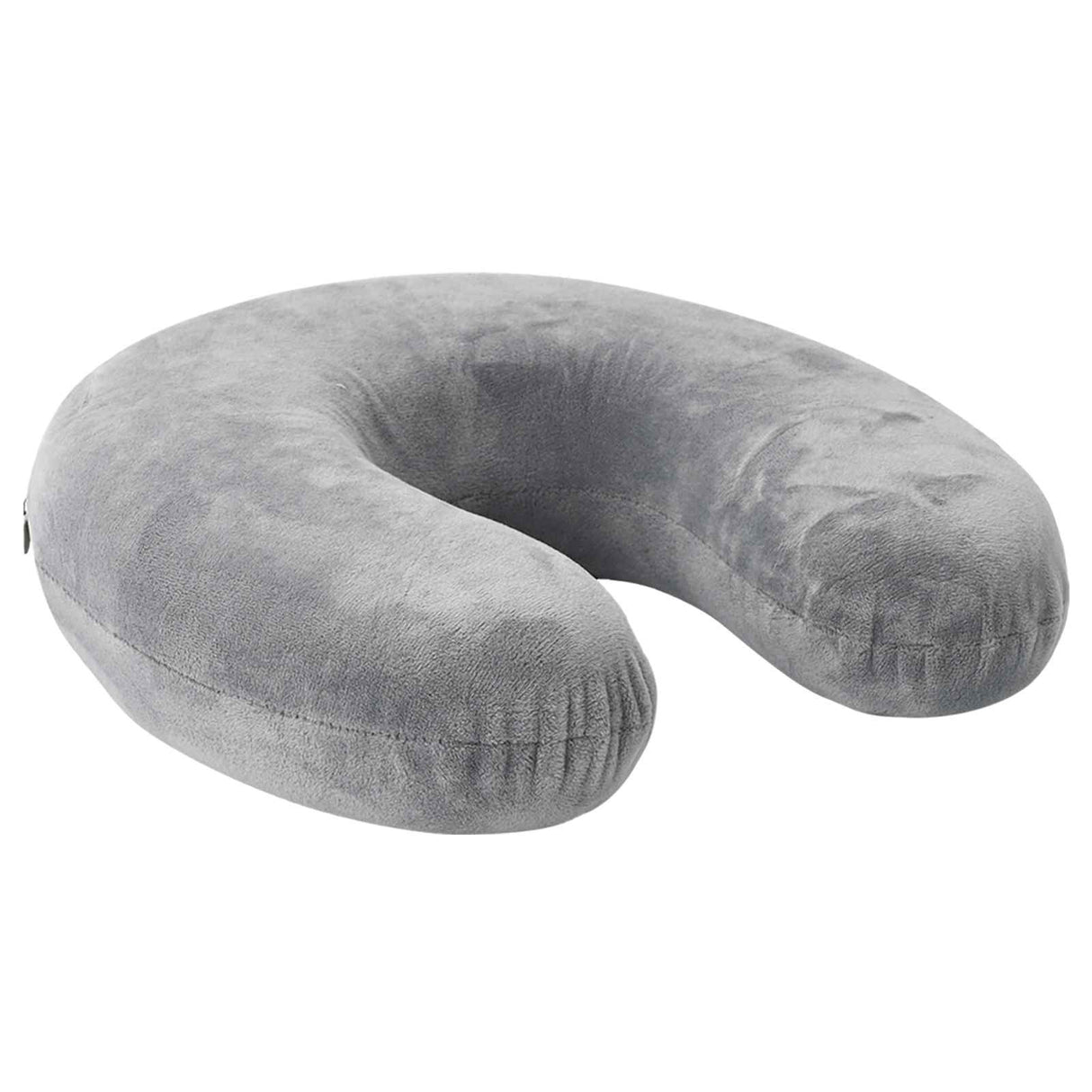 Vidaxl reiskussen voor de nek grijs 27 x 27 x 8,5 cm fluweel
