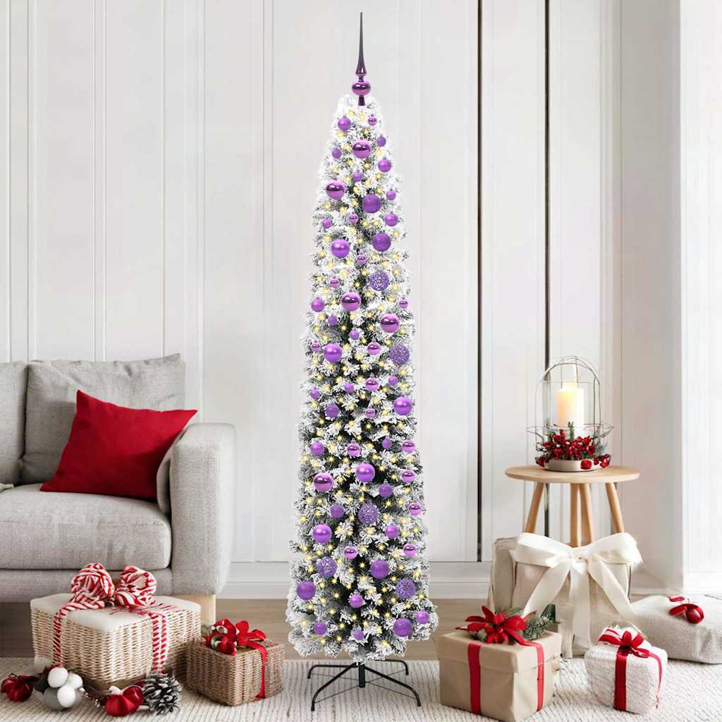 Vidaxl kunstkerstboom groen 180 cm pvc en staal en kunststof