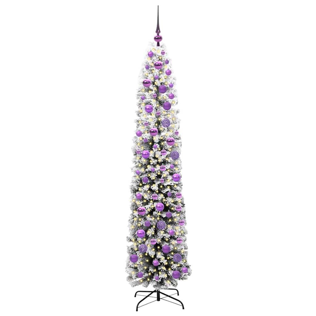 Vidaxl kunstkerstboom groen 180 cm pvc en staal en kunststof