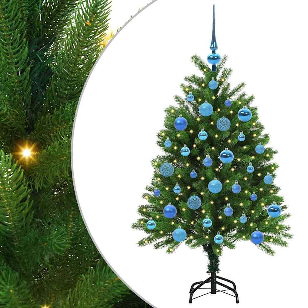 Vidaxl kerstboom met 150 led met standaard groen 120 cm pe