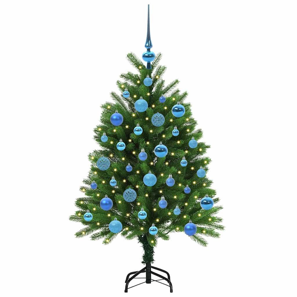 Vidaxl kerstboom met 150 led met standaard groen 120 cm pe