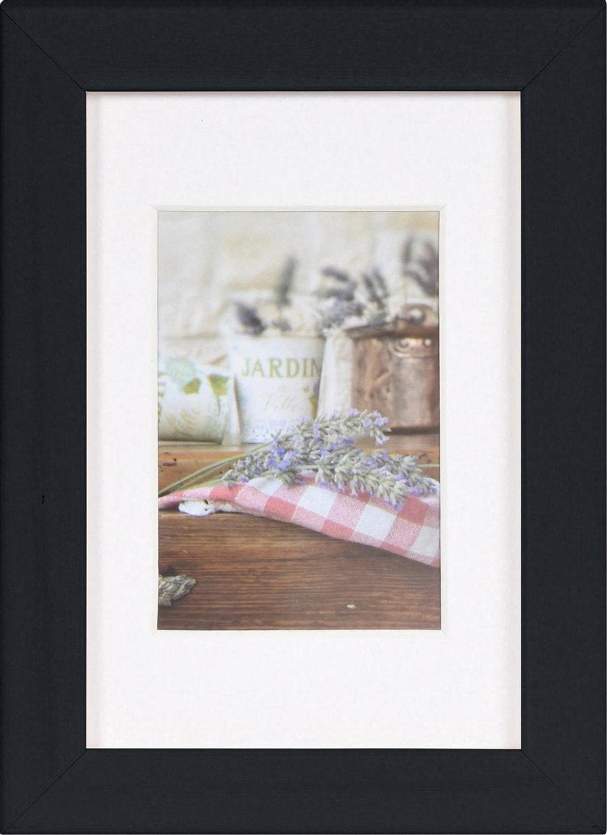 Henzo fotoramme - - jardin - fotostørrelse 10x15 cm - sort