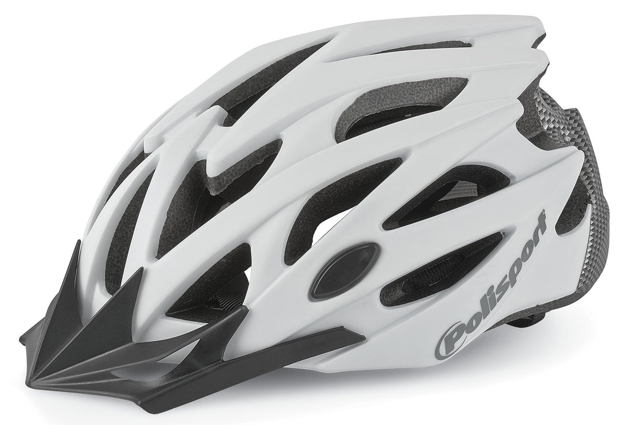 Polisport twig cykelhjelm l 58-61cm sort grå