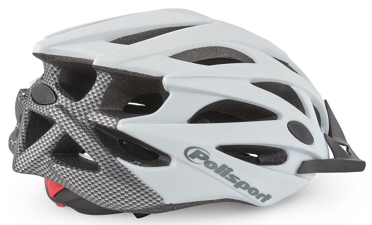Polisport twig cykelhjelm l 58-61cm sort grå
