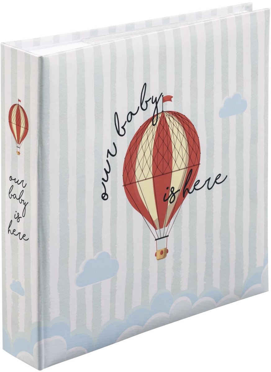 Hama slide-in album - vores baby - 10x15 - 200 sider - hvid