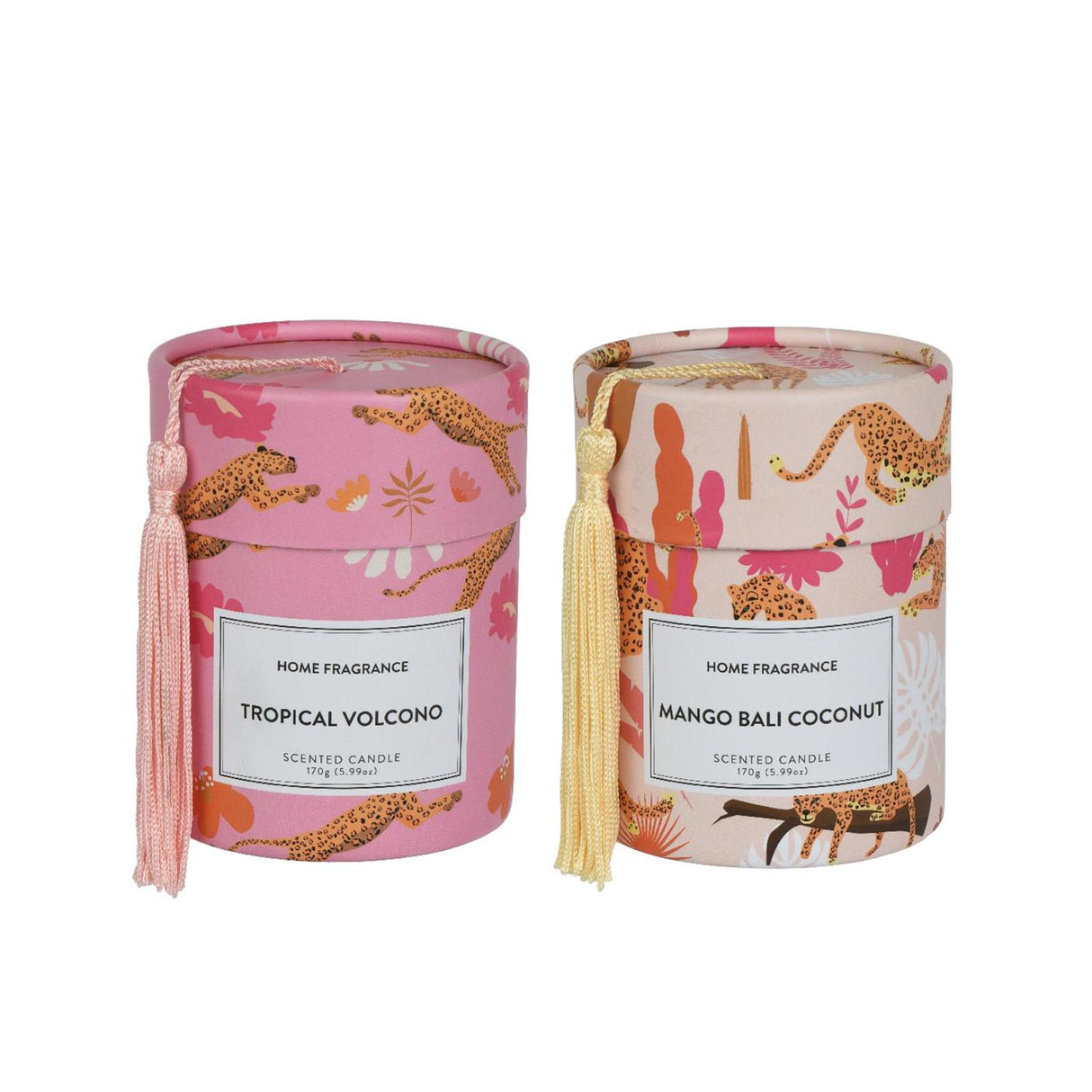 Decoris duftlys i æske ø8,5xh10,5cm 2 assorteret