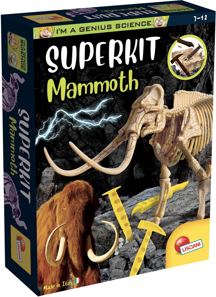 Lisciani jeg er et geni super kit mammut