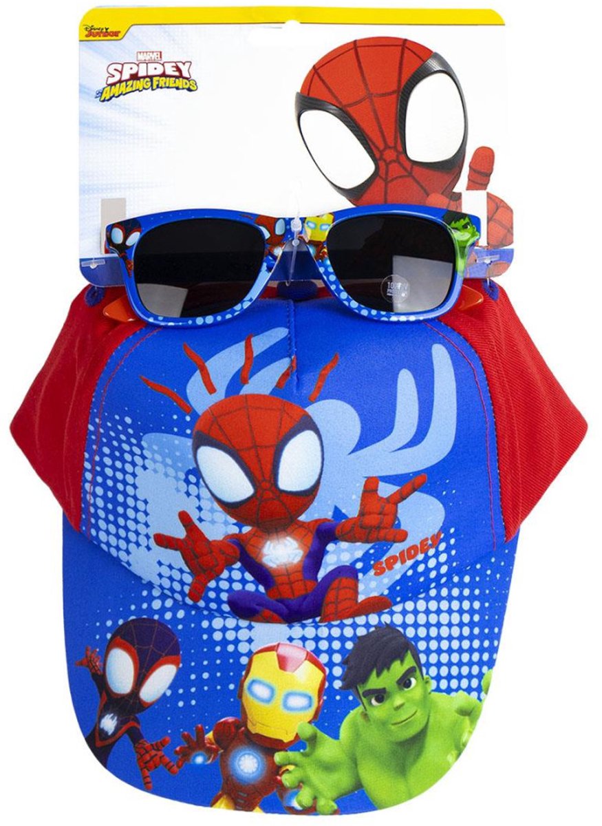 Spider-man spiderman spidey solbriller og baseball cap sæt